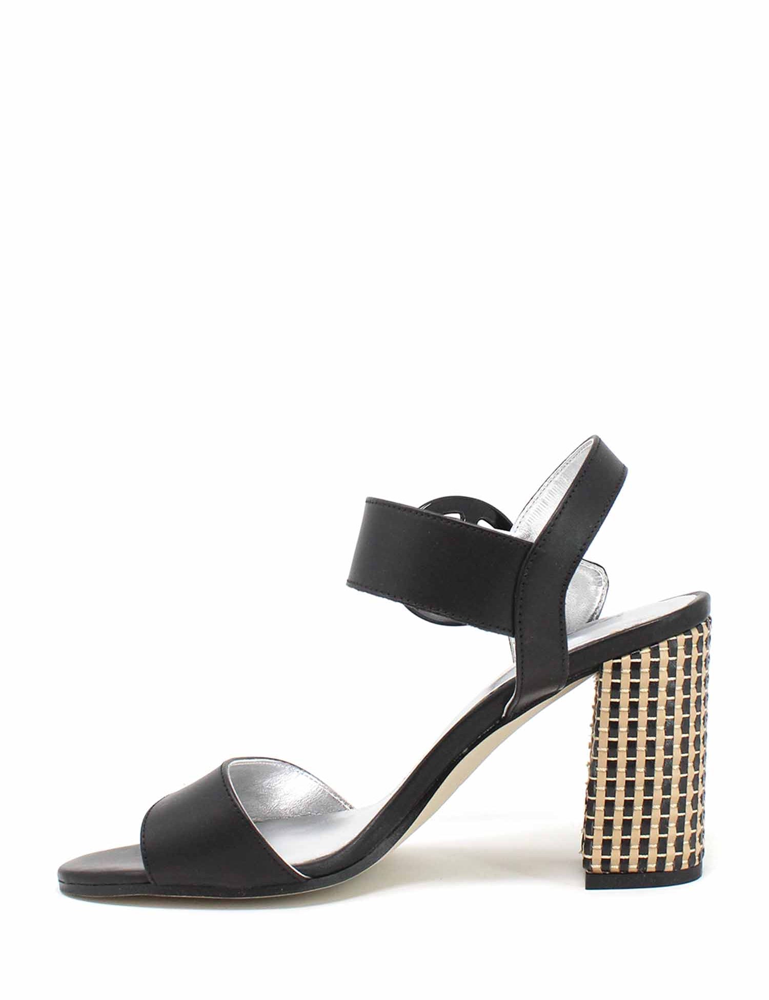 Sandali tacco Nero Keys