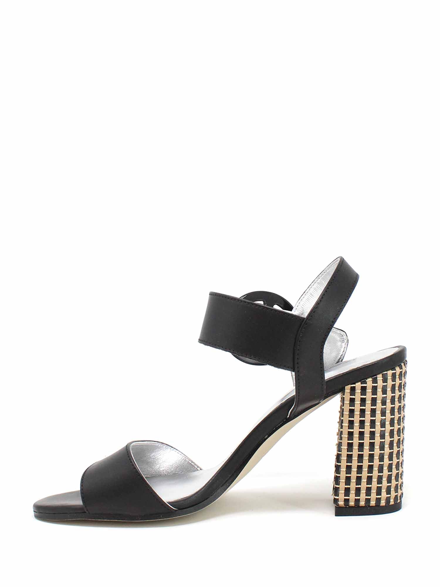 Sandali tacco Nero Keys