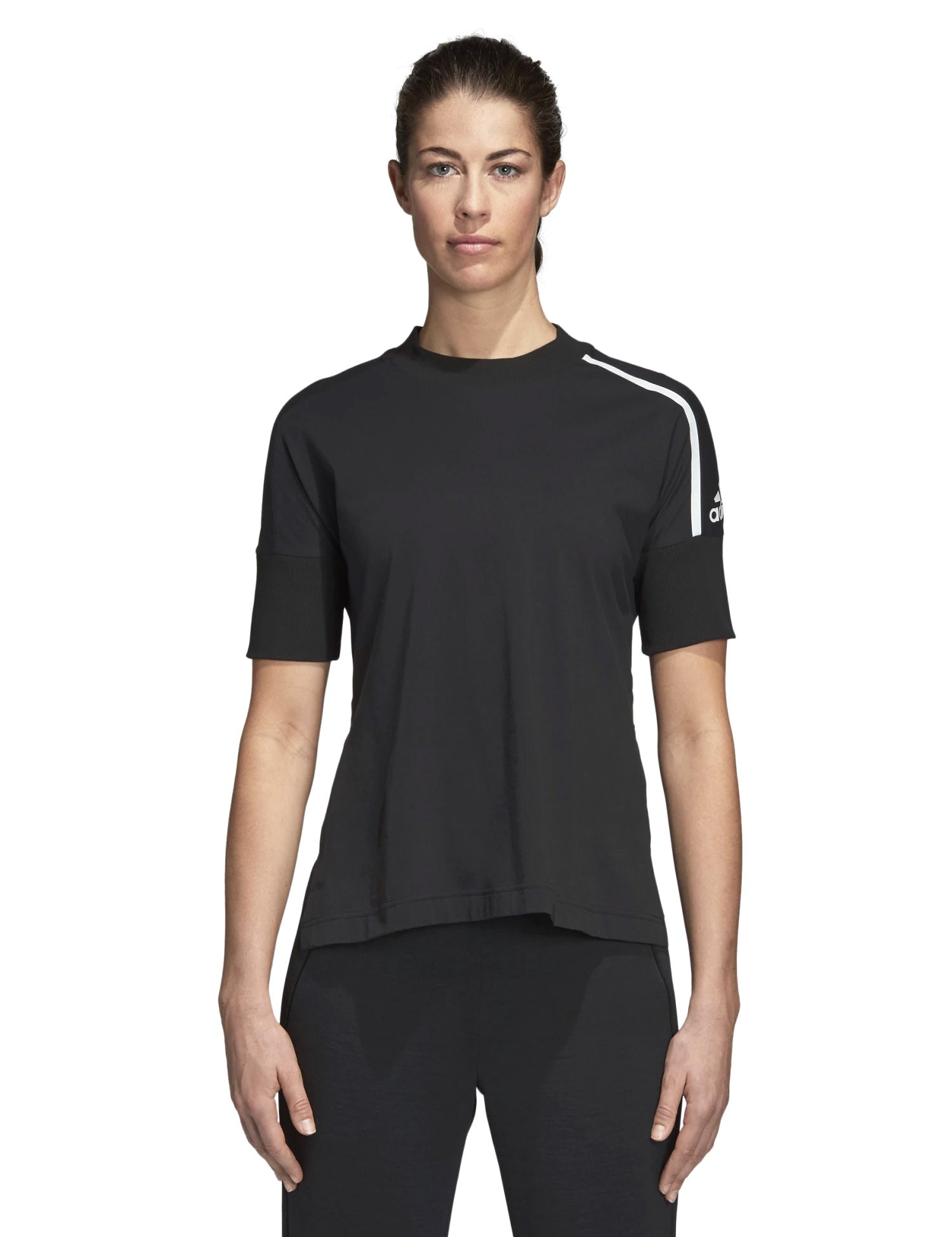 T-shirt Nero Adidas Performance
