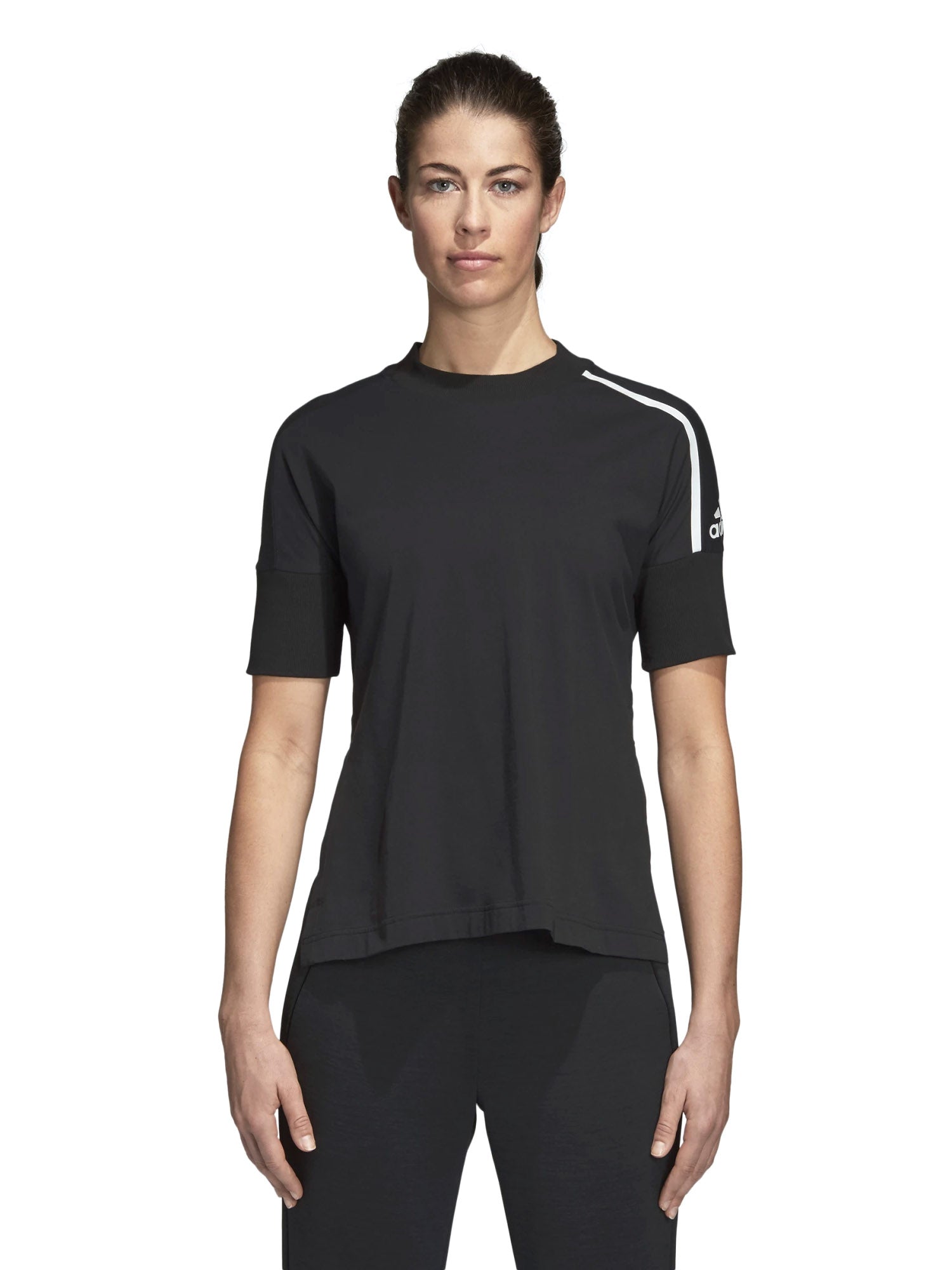 T-shirt Nero Adidas Performance