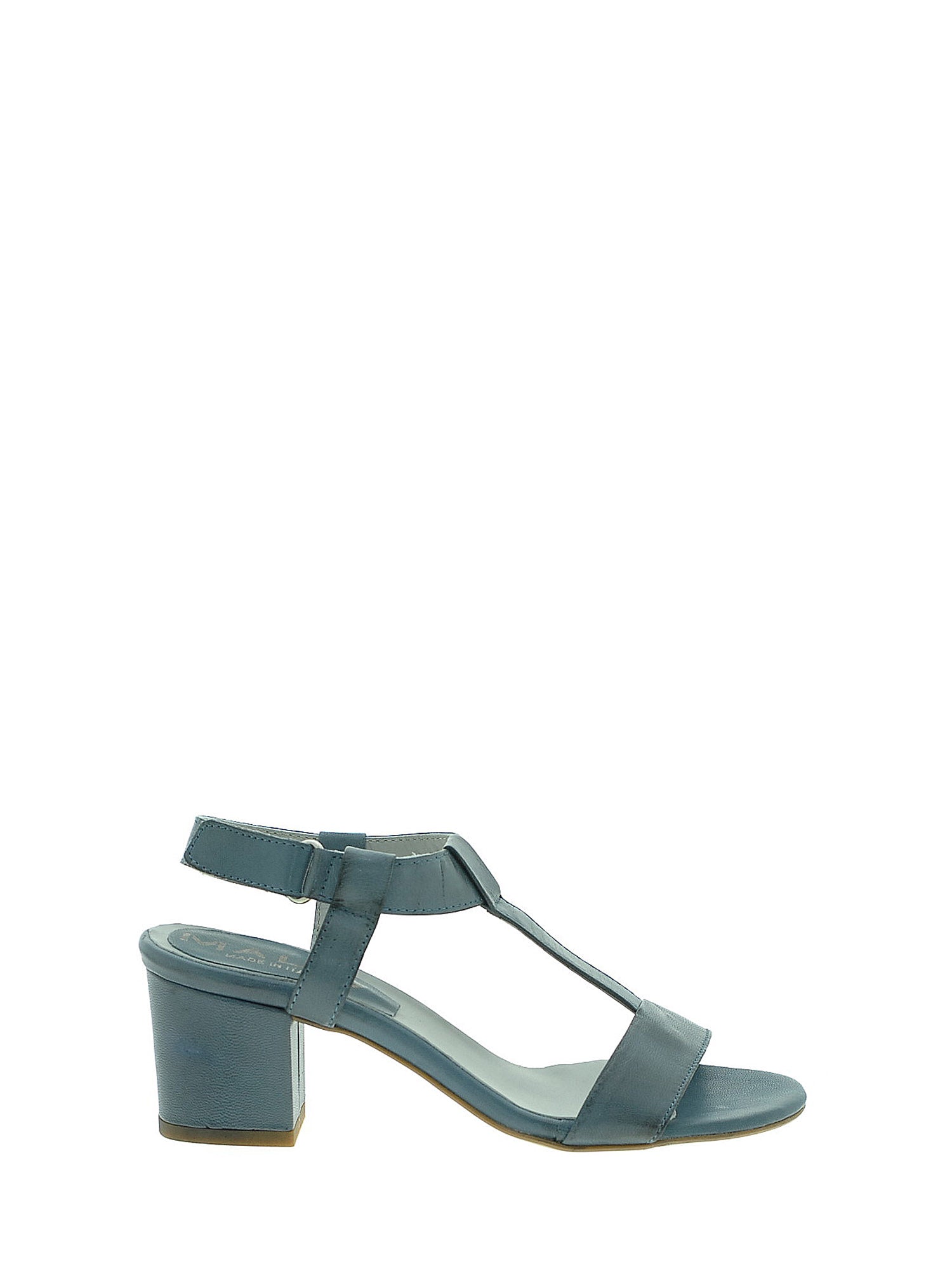 Sandali tacco Blu Mally