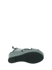 Sandali zeppa Nero Mally