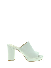 Sandali tacco Bianco Mally