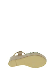 Sandali zeppa Marrone Mally