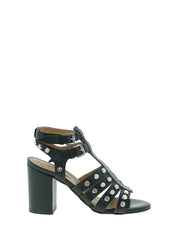 Sandali tacco Nero Mally