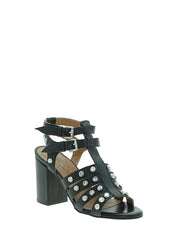 Sandali tacco Nero Mally