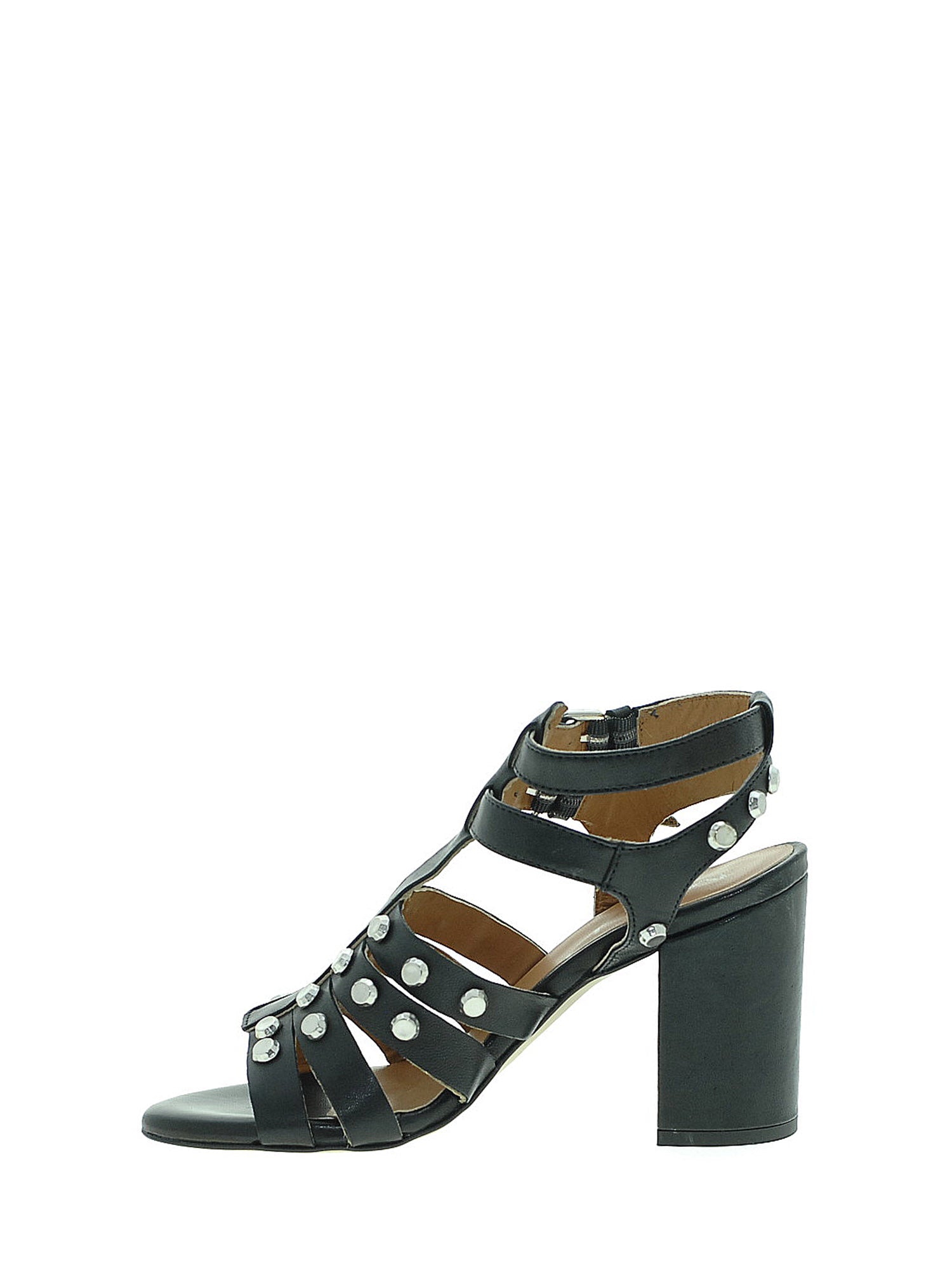 Sandali tacco Nero Mally