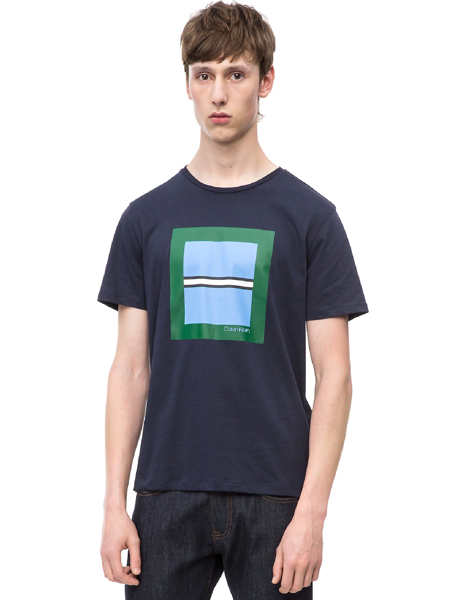 T-shirt Blu Calvin Klein