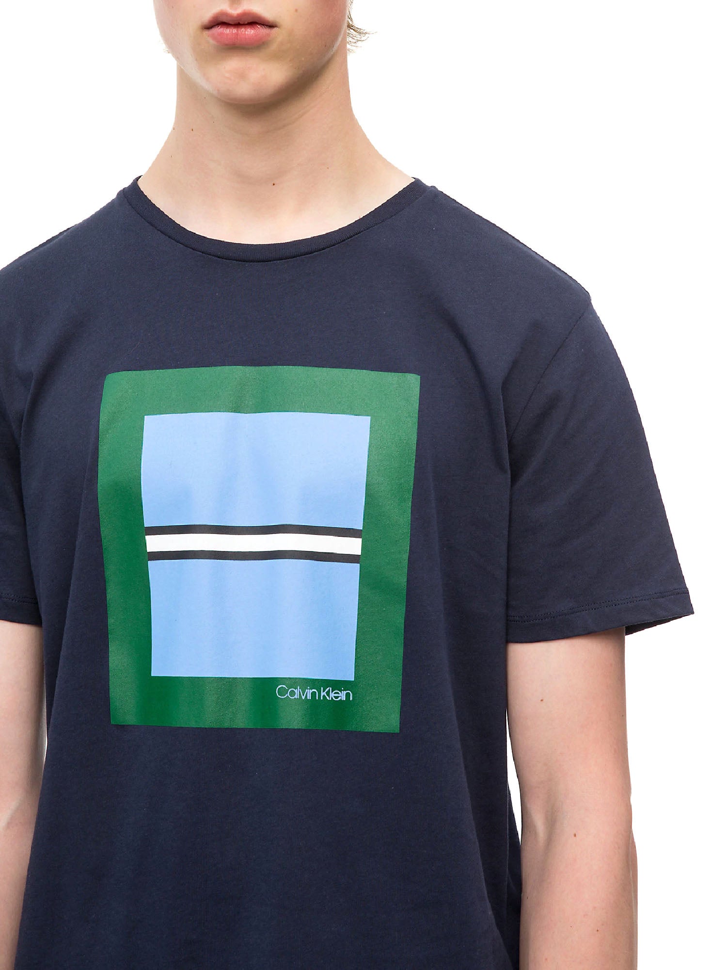 T-shirt Blu Calvin Klein