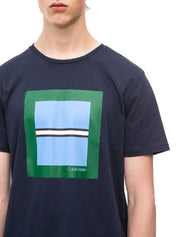 T-shirt Blu Calvin Klein