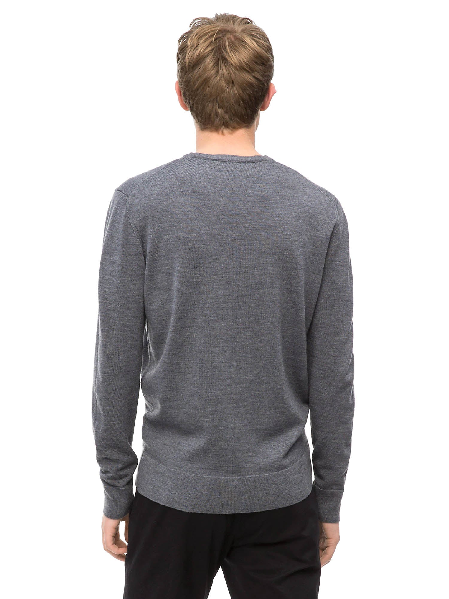 Maglioncini Grigio Calvin Klein