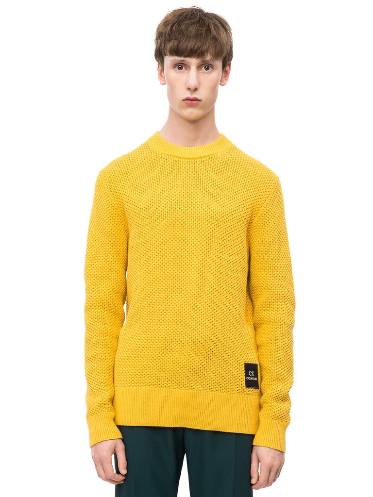 Maglioni Giallo Calvin Klein