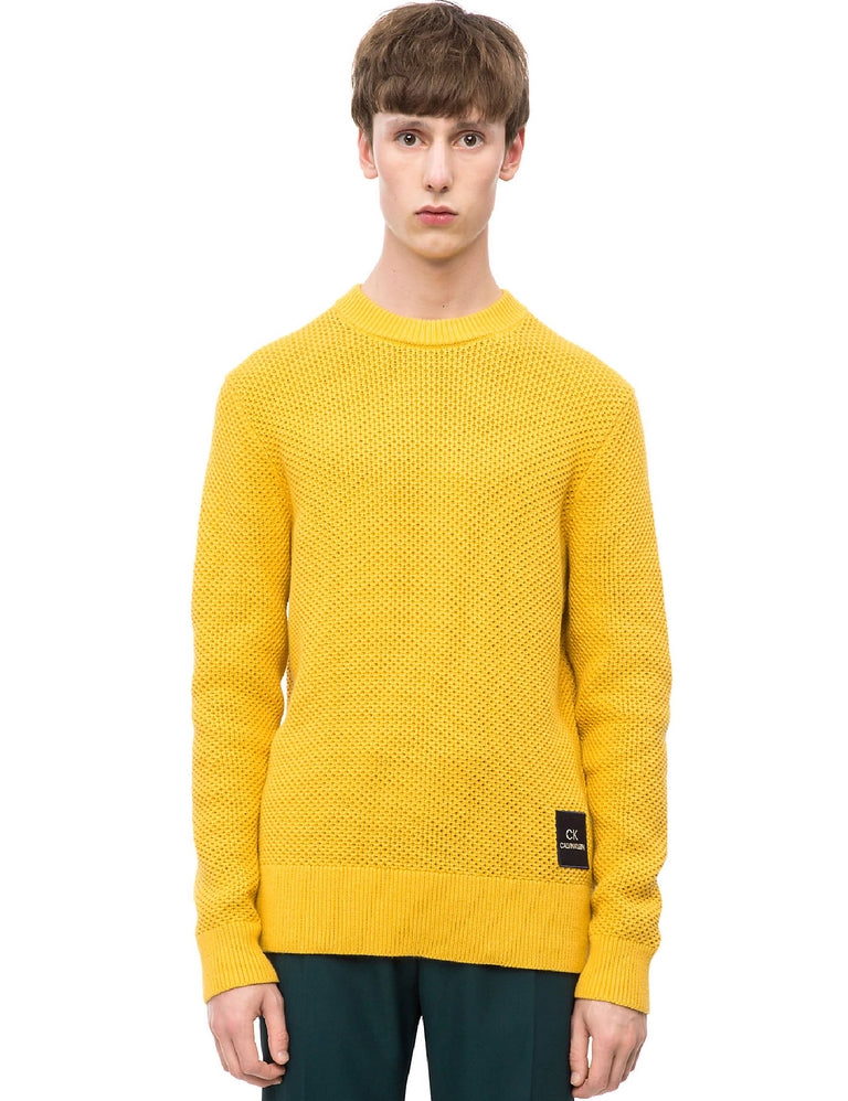 Maglioni Giallo Calvin Klein