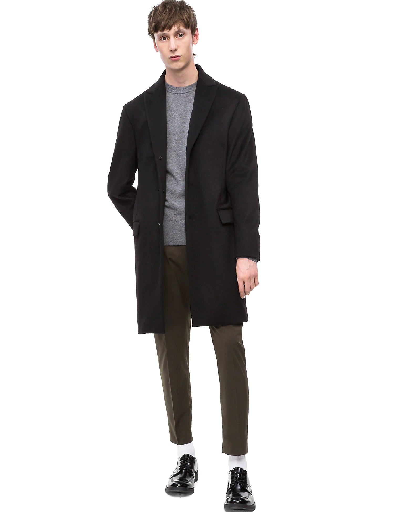 Maglioncini Grigio Calvin Klein