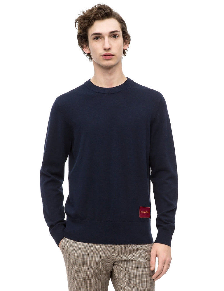 Maglioncini Blu Calvin Klein