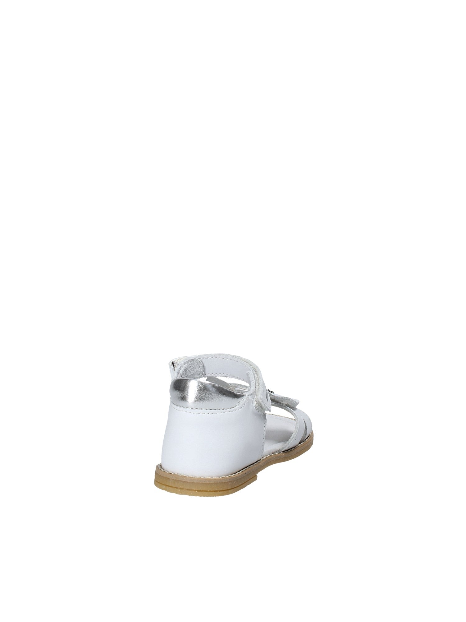 Sandali con strappi Bianco Melania