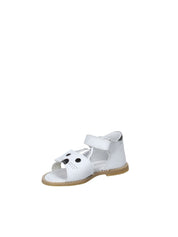 Sandali con strappi Bianco Melania