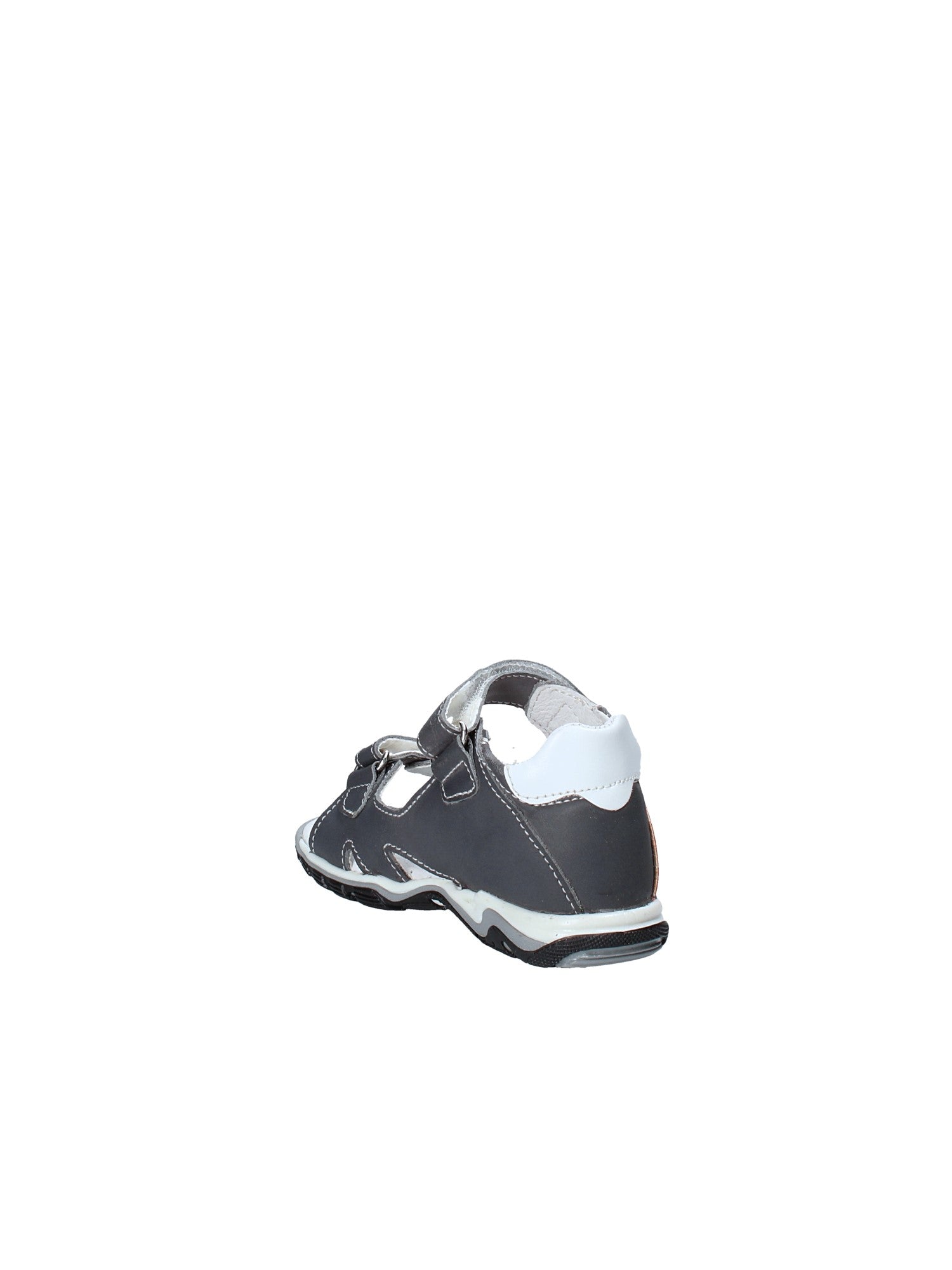 Sandali con strappi Grigio Melania