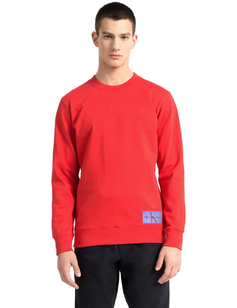 Felpe Rosso Calvin Klein