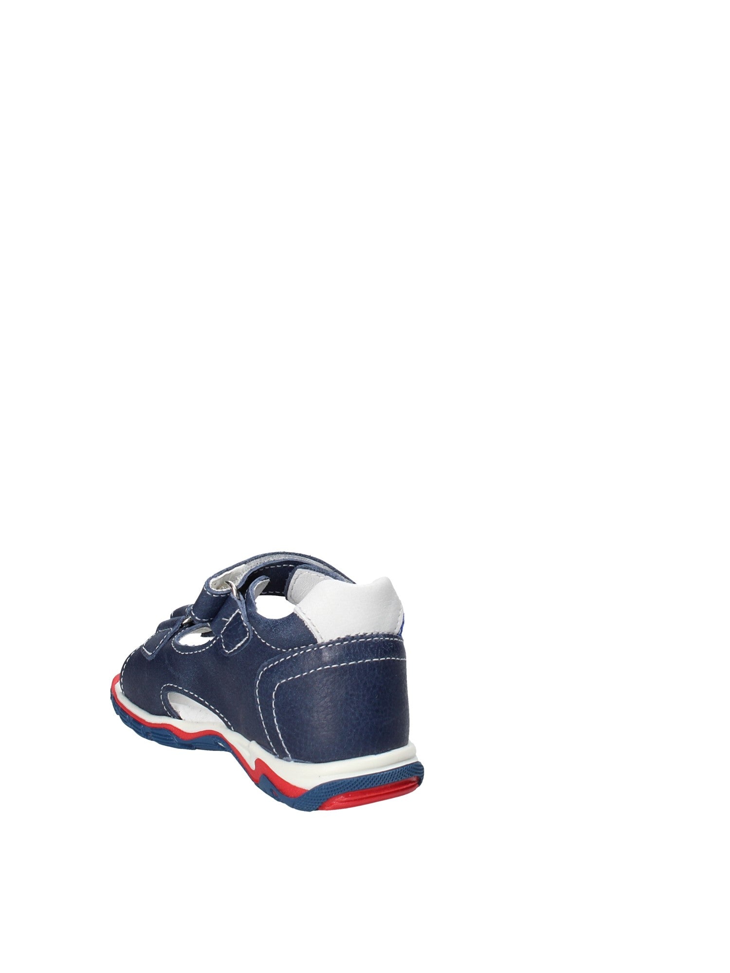 Sandali con strappi Blu Melania