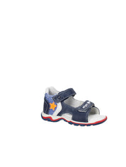 Sandali con strappi Blu Melania