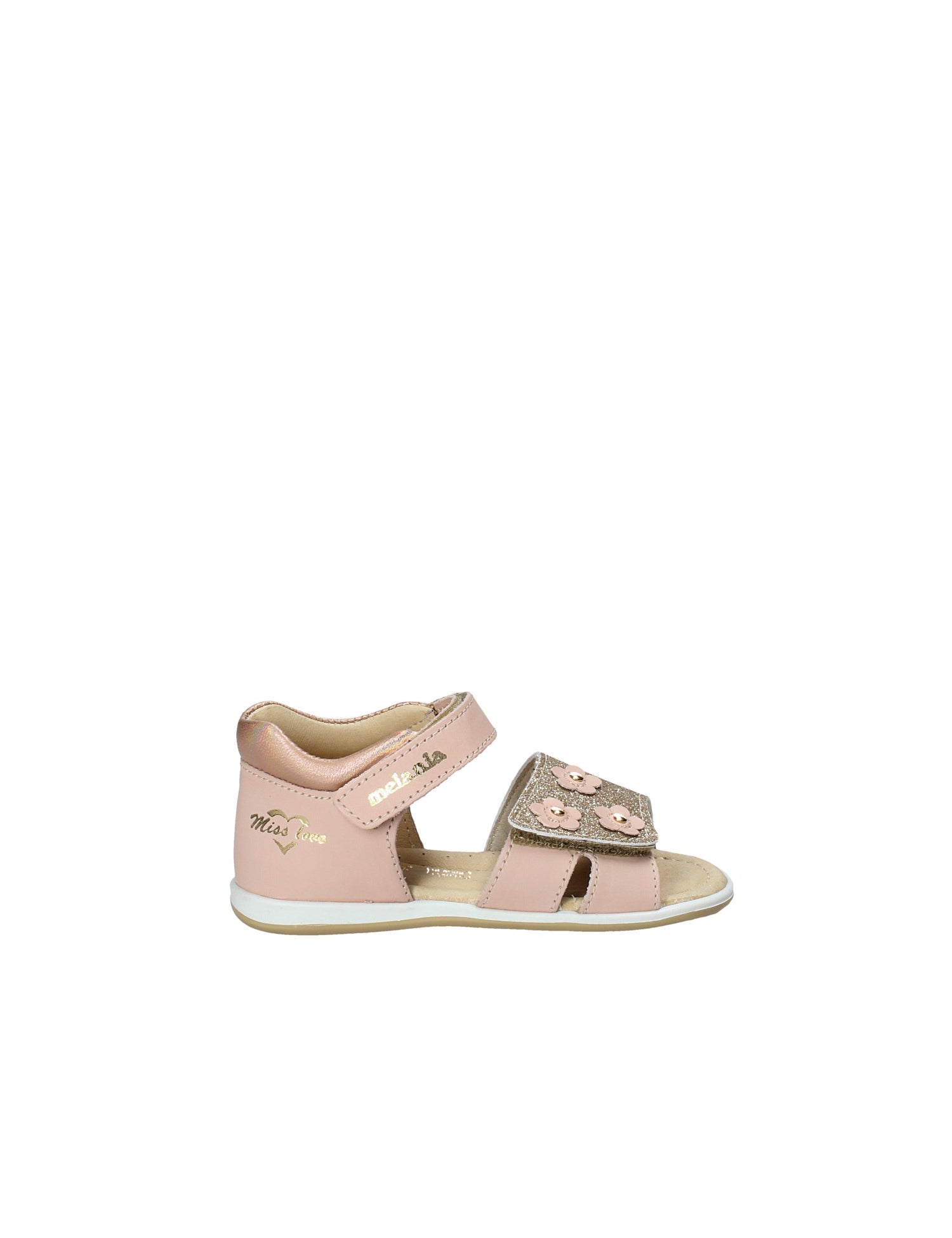 Sandali con strappi Rosa Melania