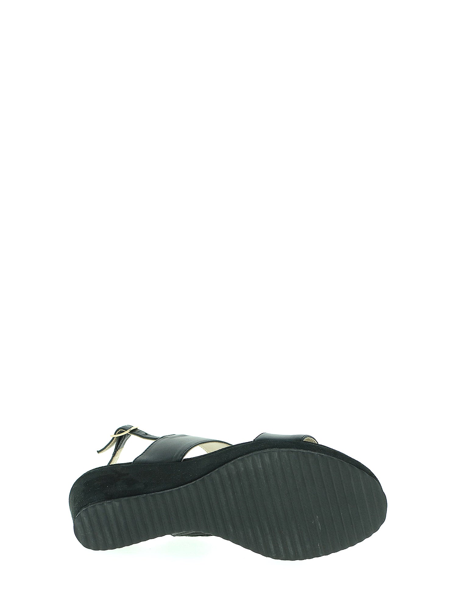 Sandali zeppa Nero Cinzia Soft