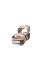 Sandali zeppa Rosa Scuro Grace Shoes