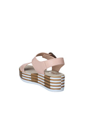 Sandali zeppa Rosa Scuro Grace Shoes