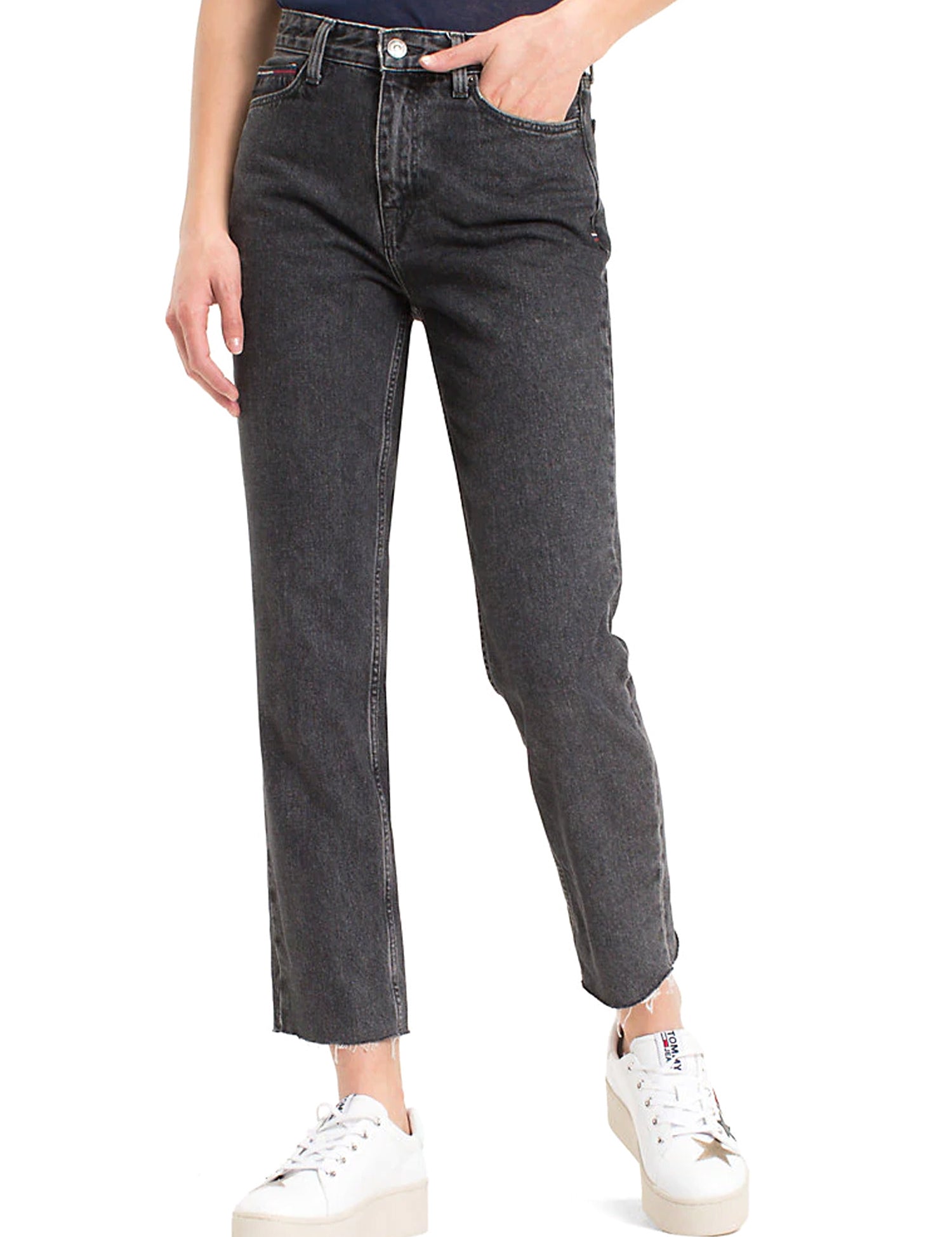 Jeans Nero Tommy Hilfiger