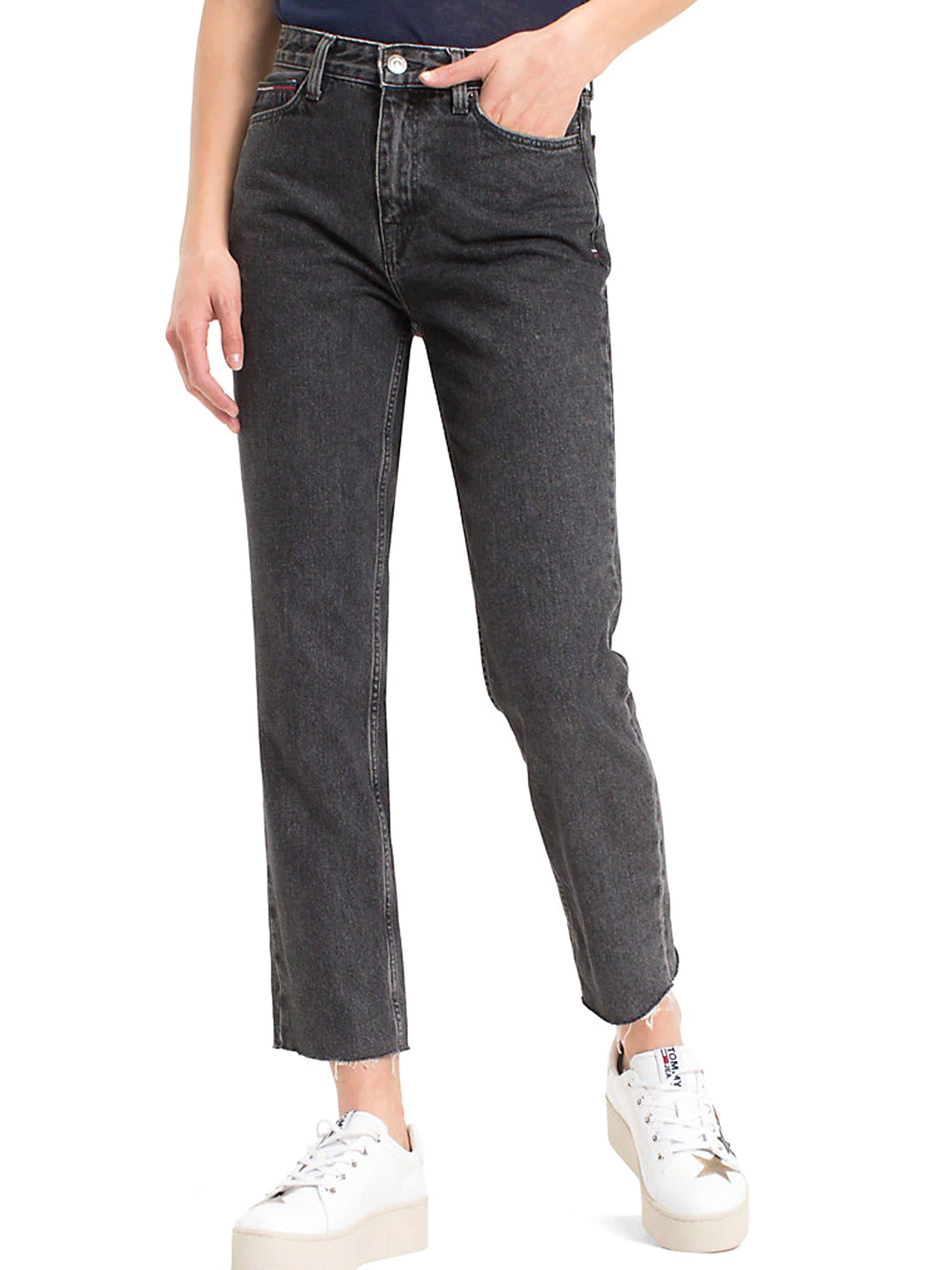 Jeans Nero Tommy Hilfiger