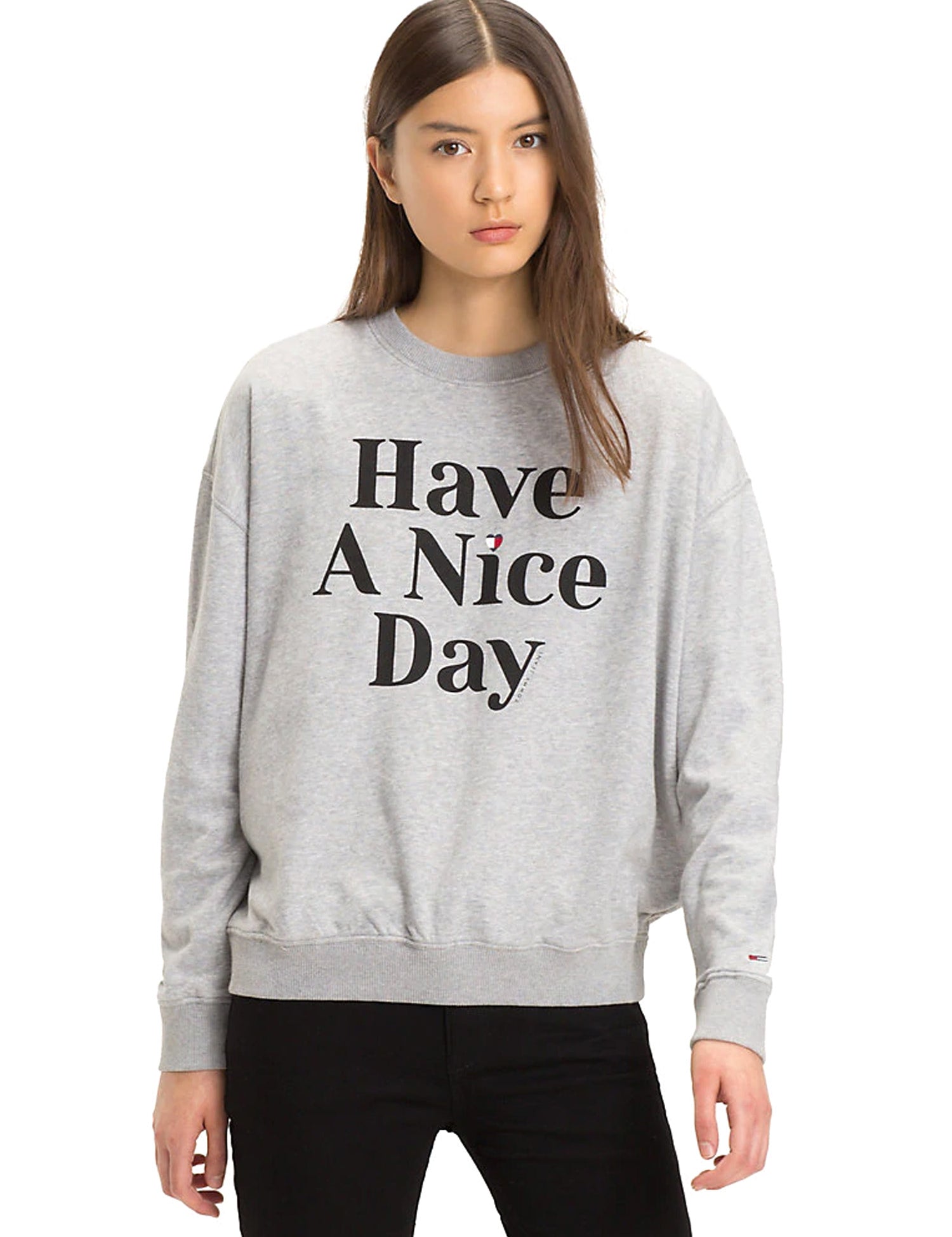 Felpe Grigio Tommy Hilfiger