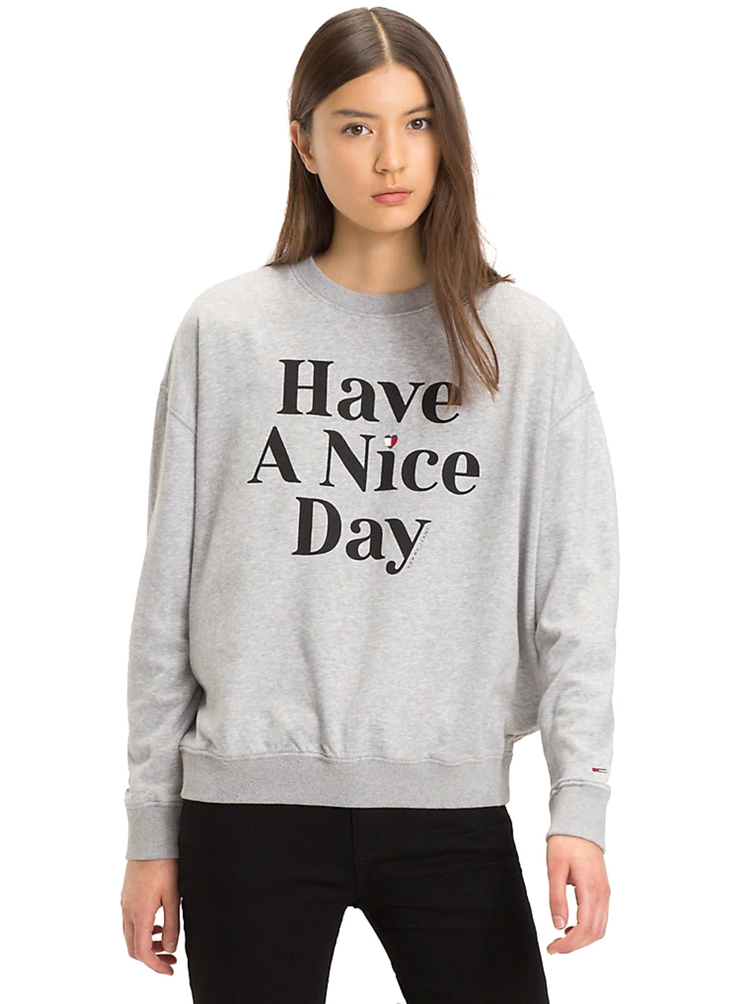 Felpe Grigio Tommy Hilfiger