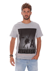 T-shirt Grigio Superdry