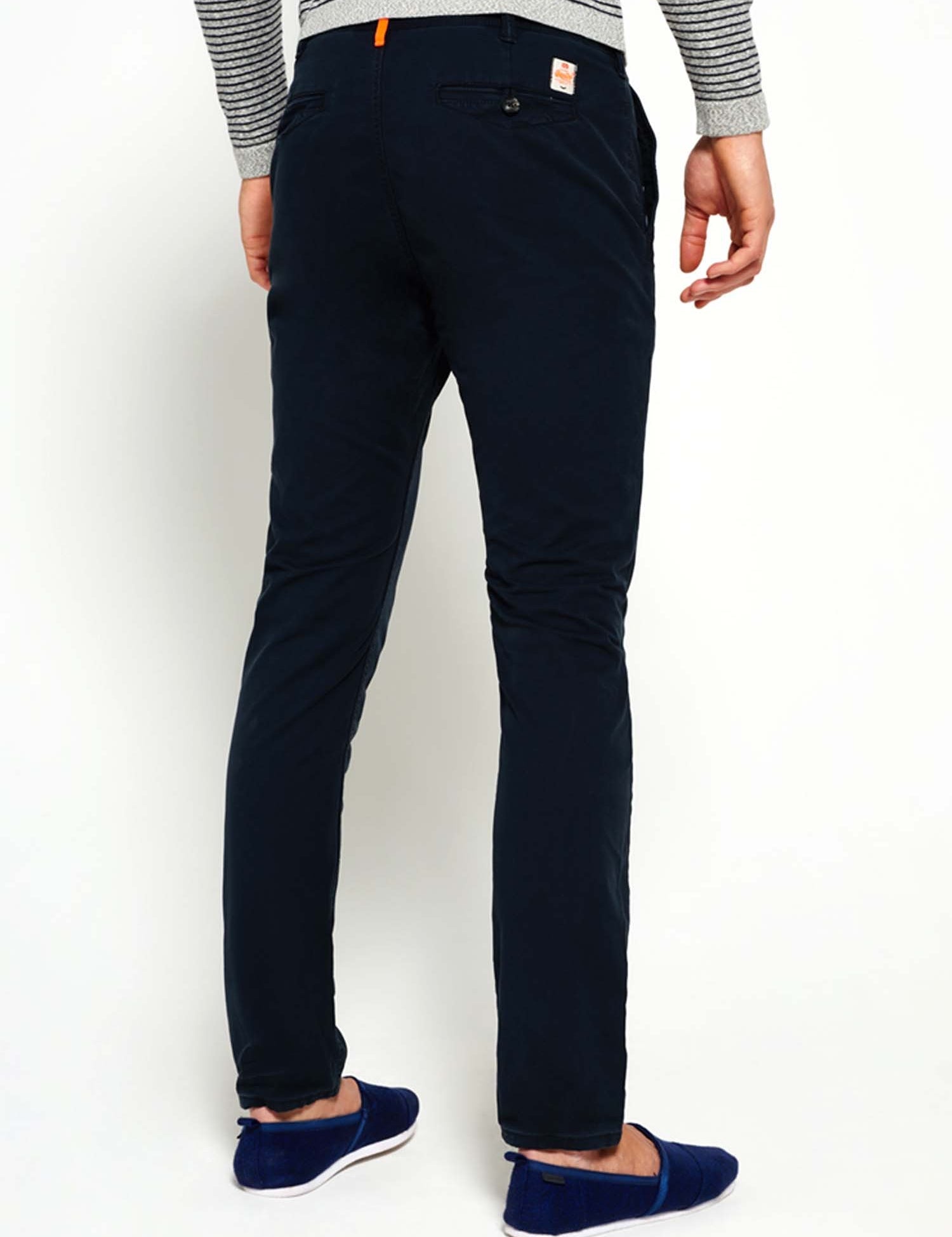 Pantaloni Blu Superdry