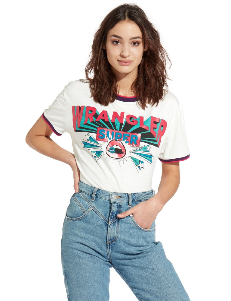 T-shirt Bianco Wrangler
