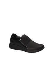 Slip-on Nero Grunland