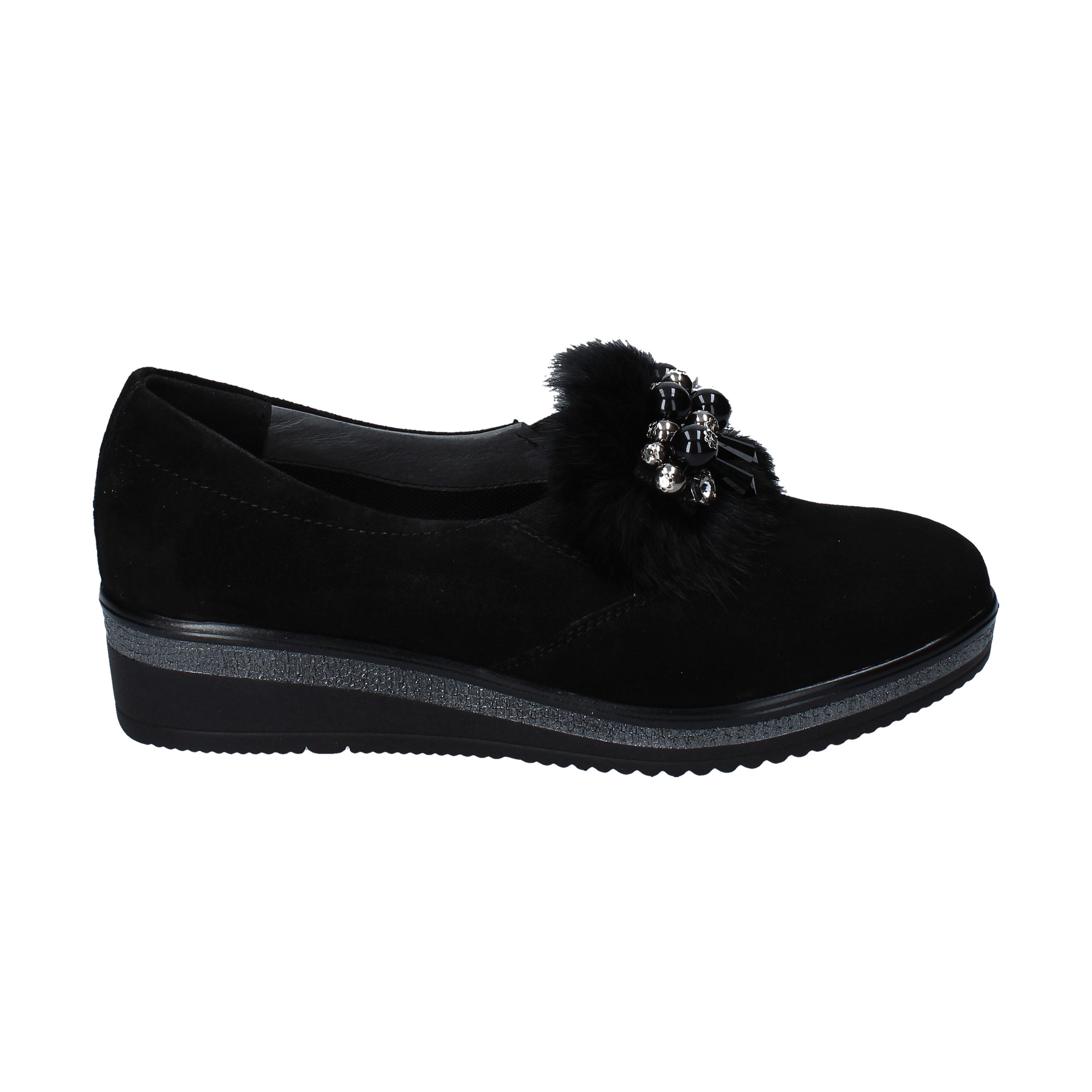Slip-on Nero Grunland