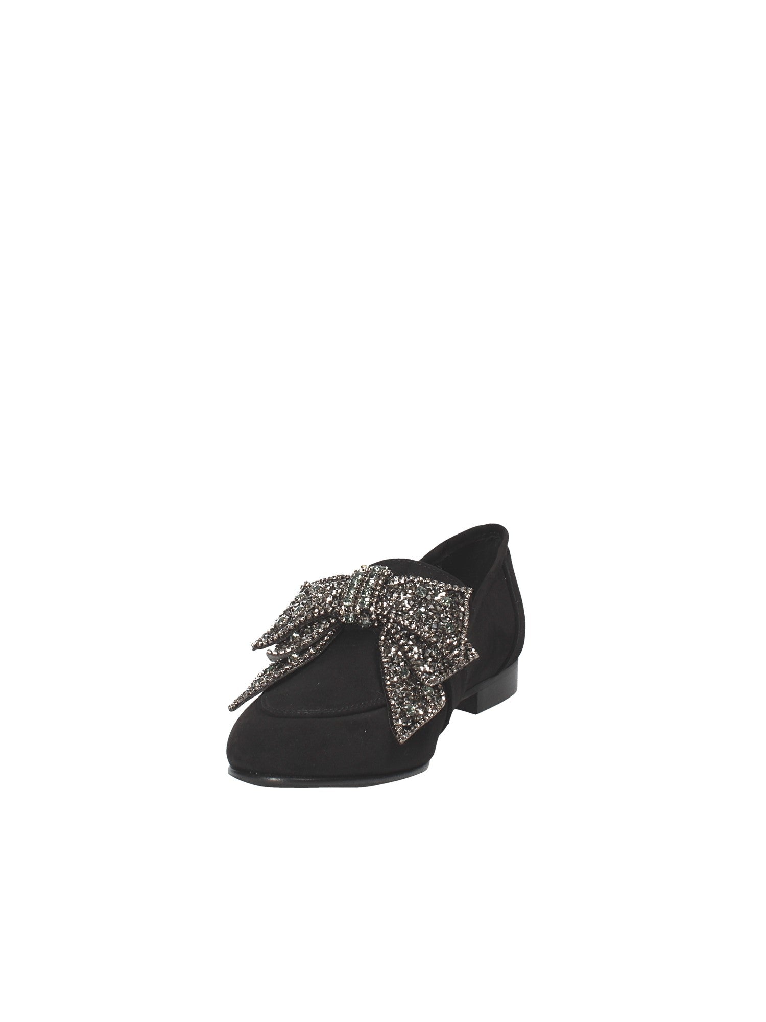 Mocassini Nero Camoscio Grace Shoes