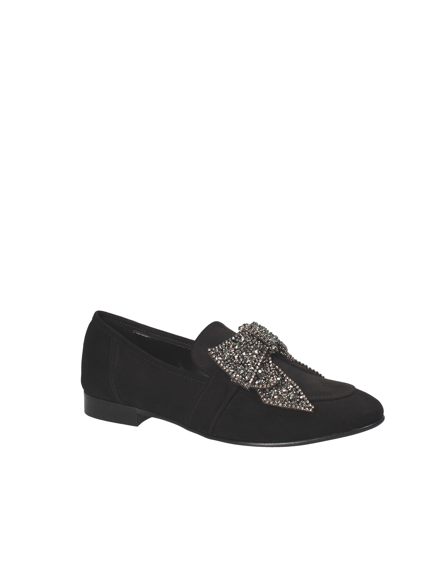 Mocassini Nero Camoscio Grace Shoes