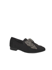 Mocassini Nero Camoscio Grace Shoes