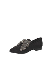Mocassini Nero Camoscio Grace Shoes