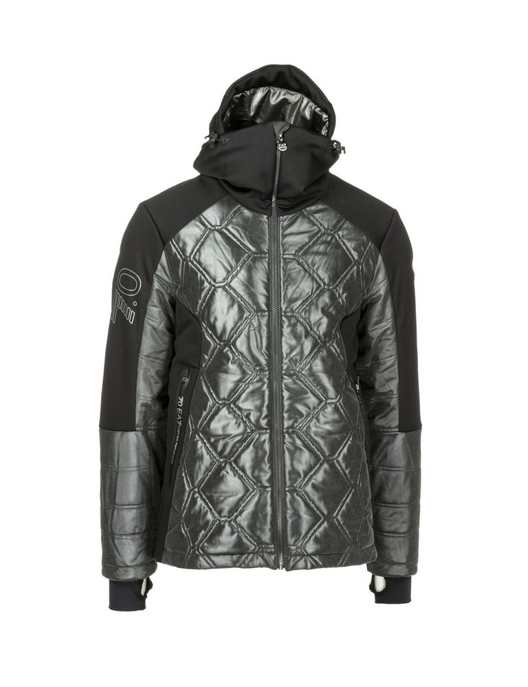Piumini Nero Ea7 Emporio Armani