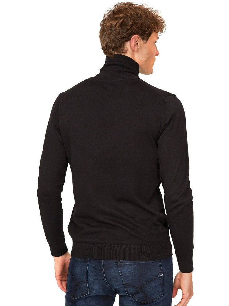 Maglie a collo alto Nero Gas