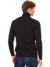 Maglie a collo alto Nero Gas