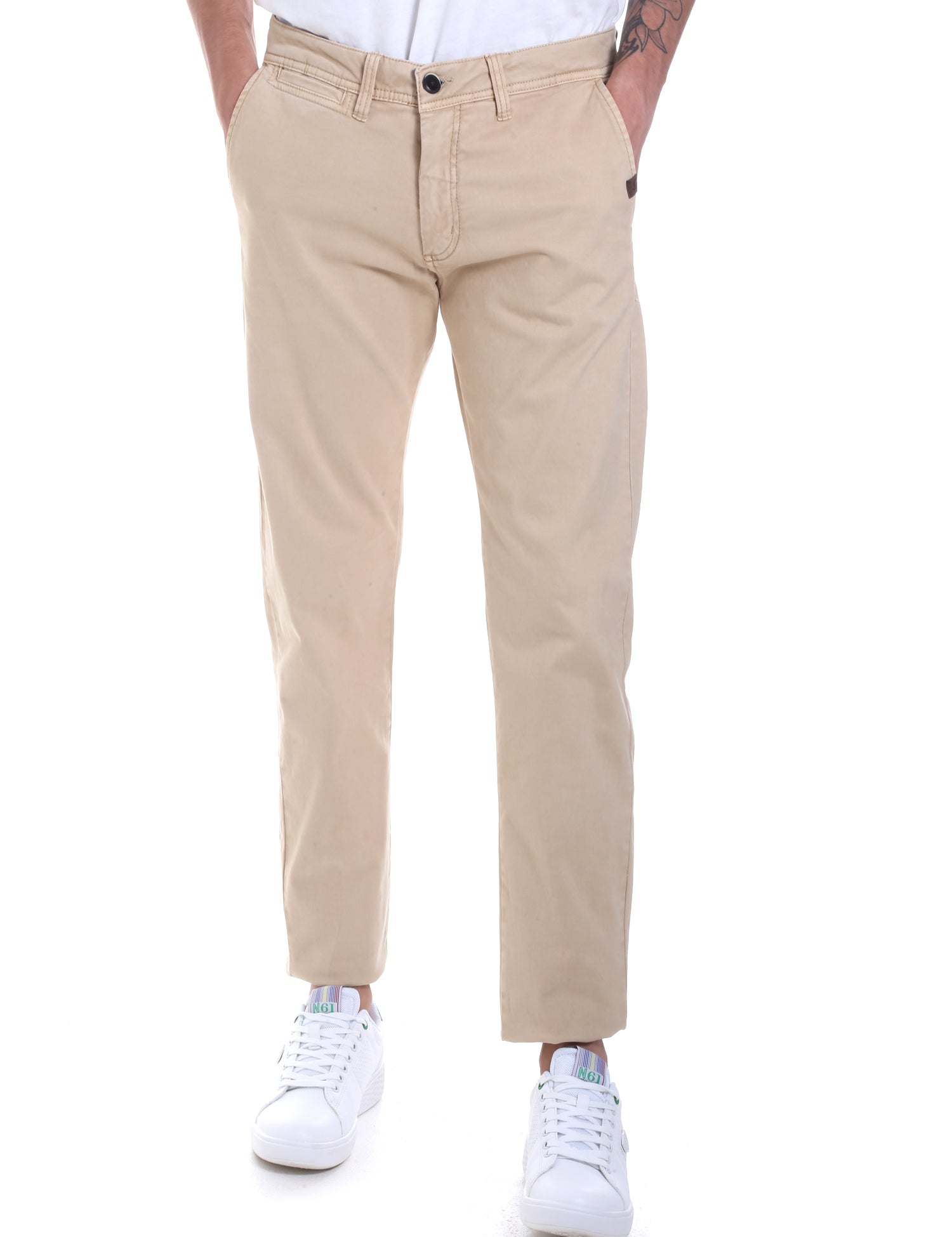 Pantaloni Beige Gaudi Jeans