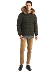 Piumini Verde Gaudi Jeans