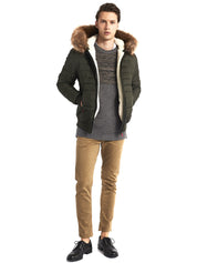 Piumini Verde Gaudi Jeans