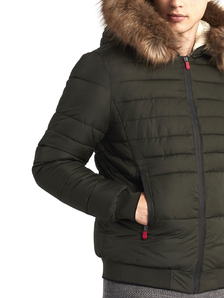 Piumini Verde Gaudi Jeans