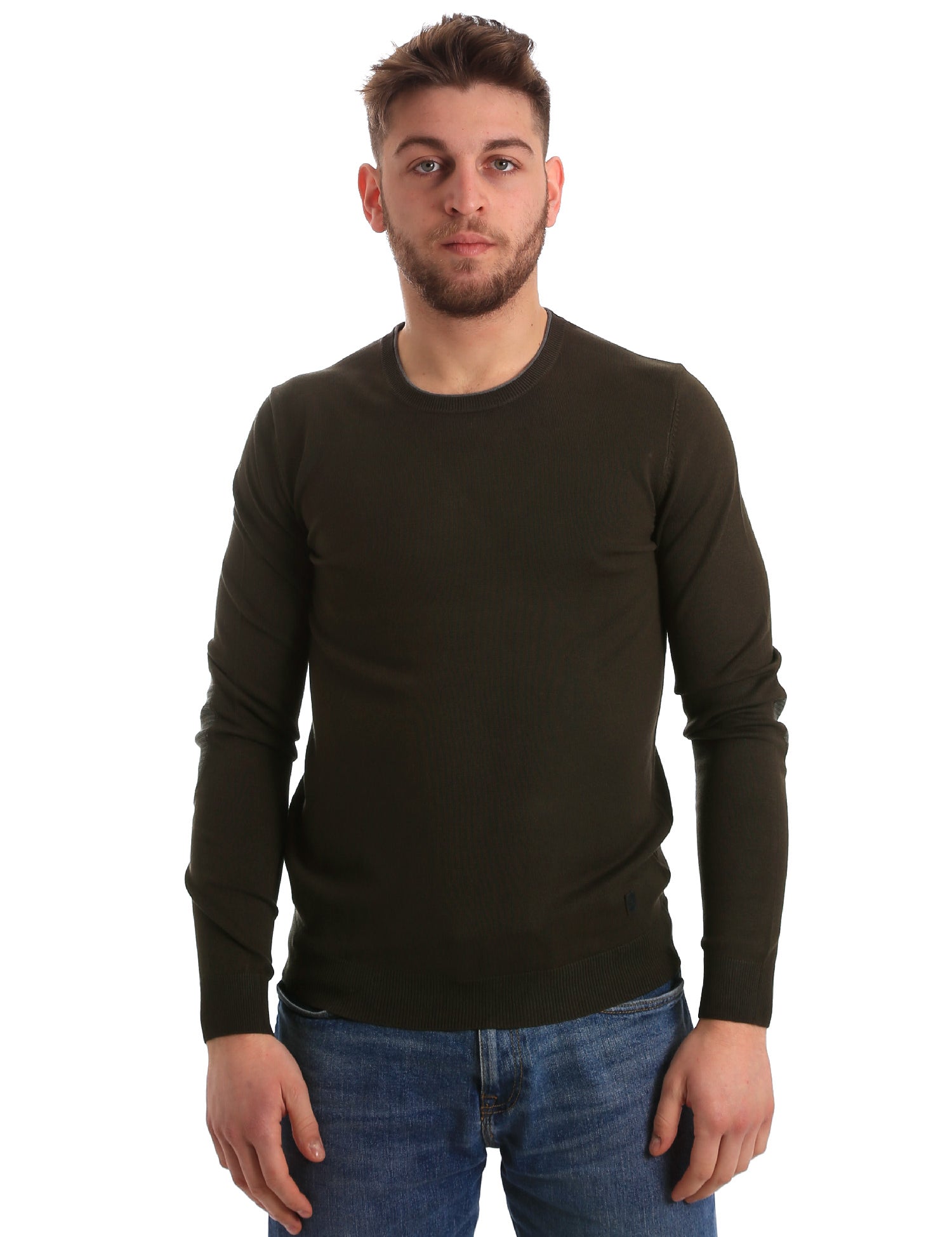 Maglioncini Verde Gaudi Jeans